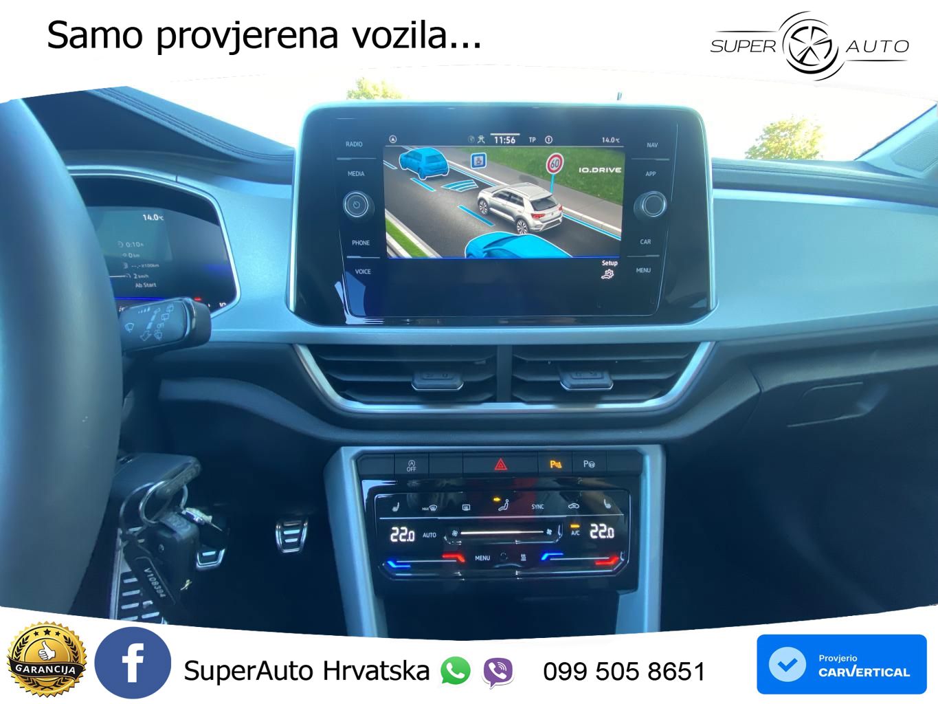 Volkswagen T-Roc 1.5 TSI (150 KS) LED+GR SJED+ACC
