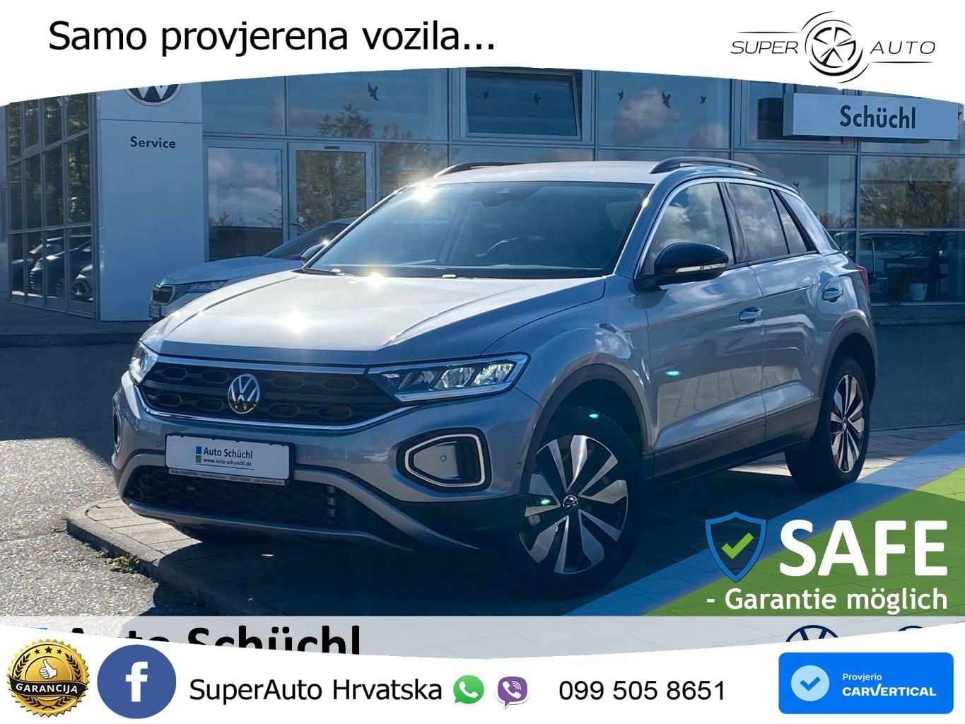 Volkswagen T-Roc 1.5 TSI (150 KS) LED+GR SJED+ACC