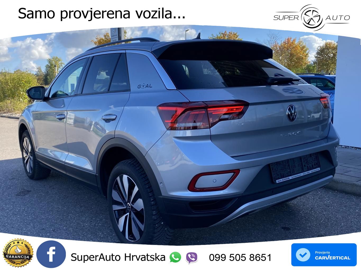 Volkswagen T-Roc 1.5 TSI (150 KS) LED+GR SJED+ACC