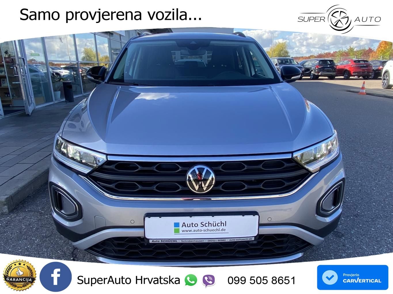 Volkswagen T-Roc 1.5 TSI (150 KS) LED+GR SJED+ACC