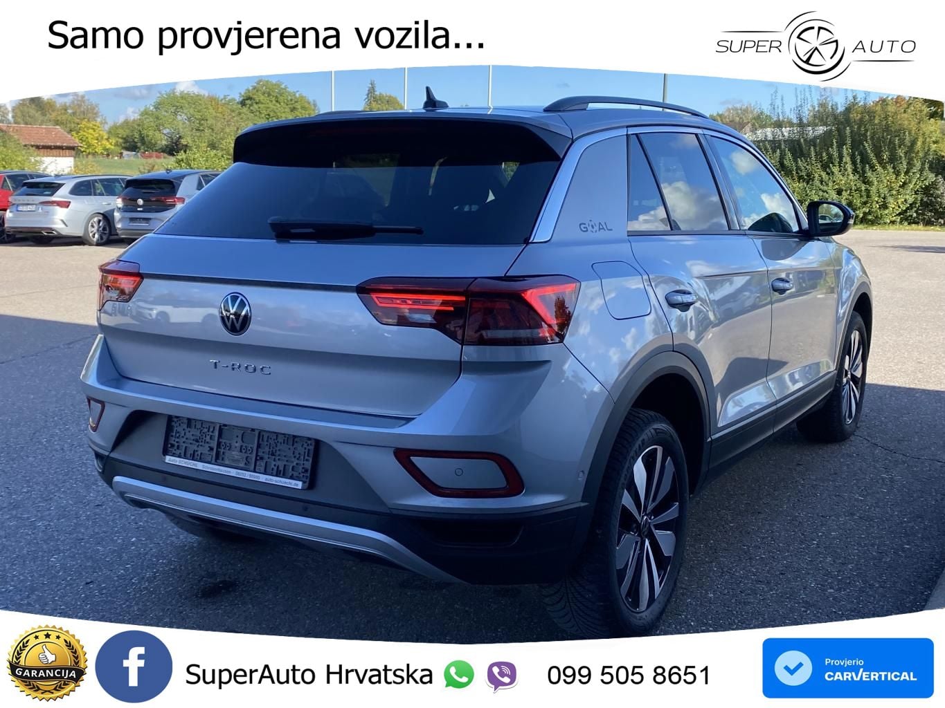 Volkswagen T-Roc 1.5 TSI (150 KS) LED+GR SJED+ACC
