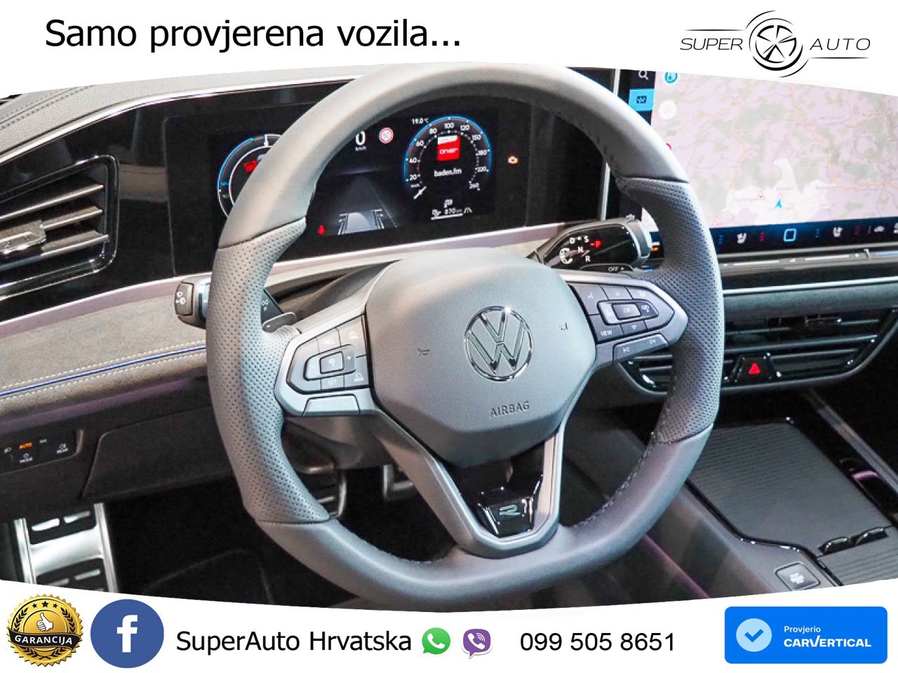 Volkswagen Passat Variant 1.5 TSI (204 KS) eHybrid DSG R-Line LED+GR SJED+ACC