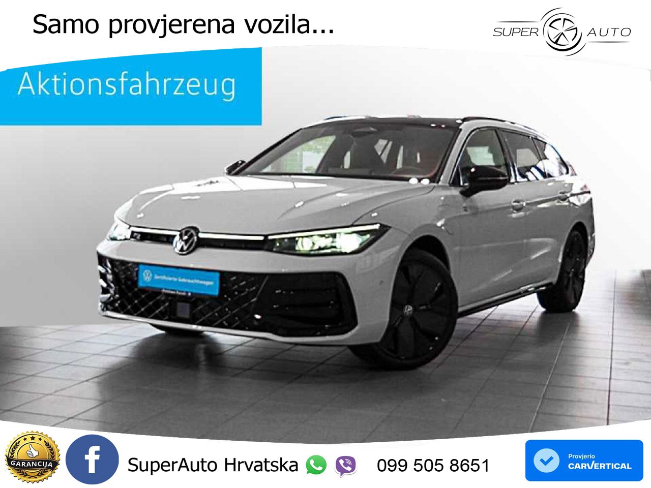 Volkswagen Passat Variant 1.5 TSI (204 KS) eHybrid DSG R-Line LED+GR SJED+ACC