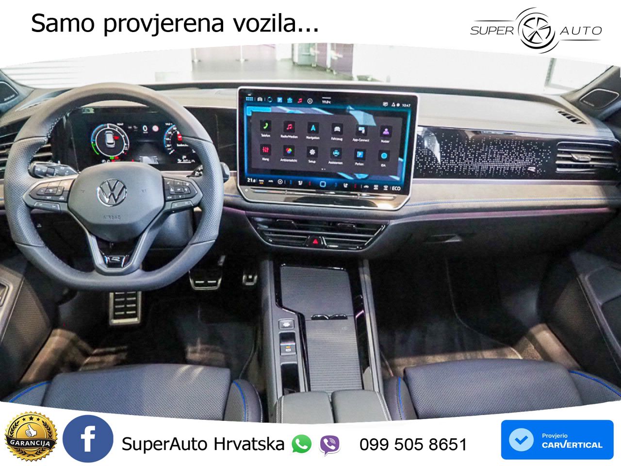 Volkswagen Passat Variant 1.5 TSI (204 KS) eHybrid DSG R-Line LED+GR SJED+ACC
