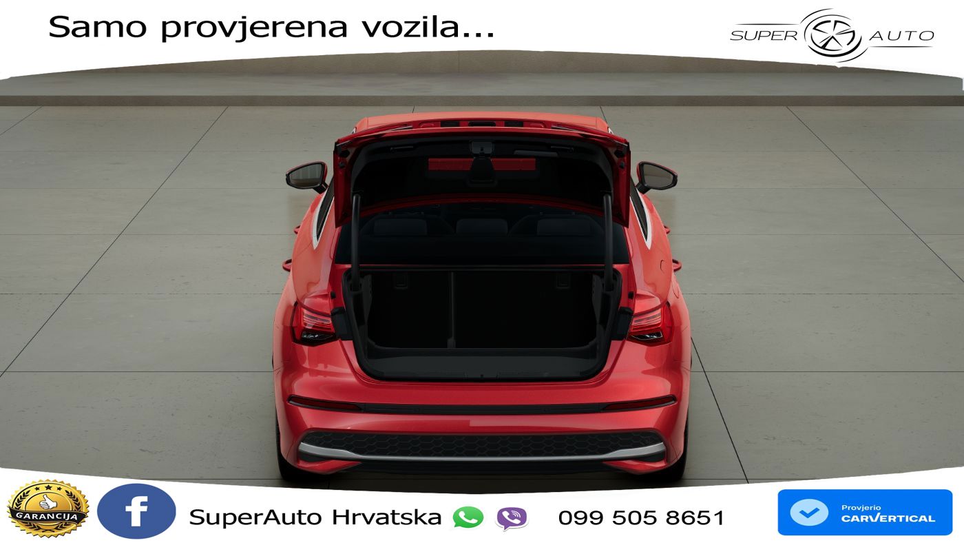 Audi A3 Limuzina 35 TFSI (150 KS) S tronic advanced LED+GR SJED+ACC