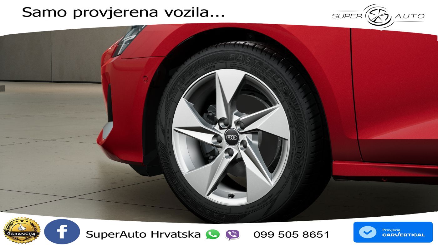 Audi A3 Limuzina 35 TFSI (150 KS) S tronic advanced LED+GR SJED+ACC