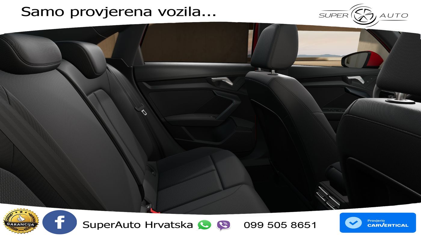 Audi A3 Limuzina 35 TFSI (150 KS) S tronic advanced LED+GR SJED+ACC