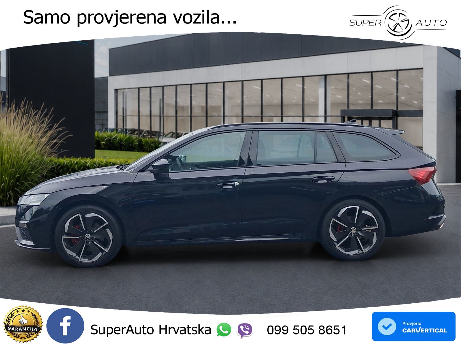 Škoda Octavia Combi RS 2.0 TDI (200 KS) DSG LED+GR SJED+ACC