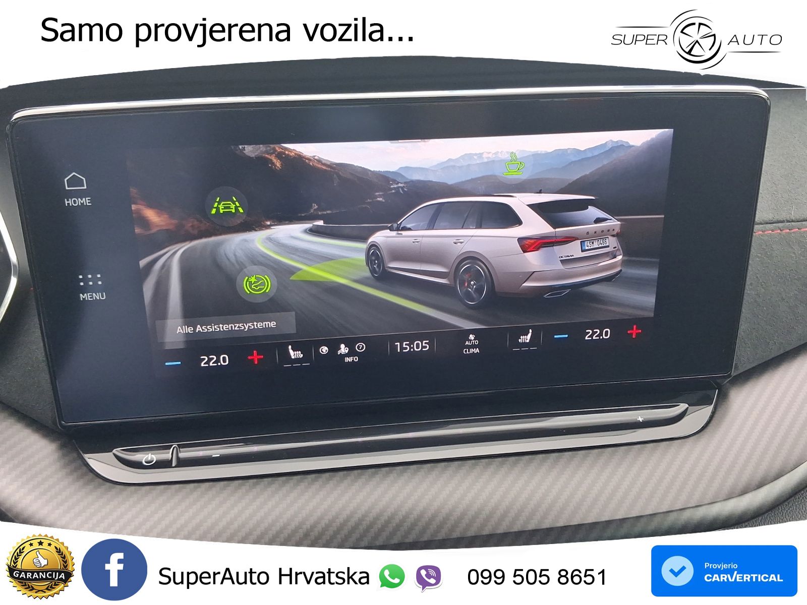 Škoda Octavia Combi RS 2.0 TDI (200 KS) DSG LED+GR SJED+ACC