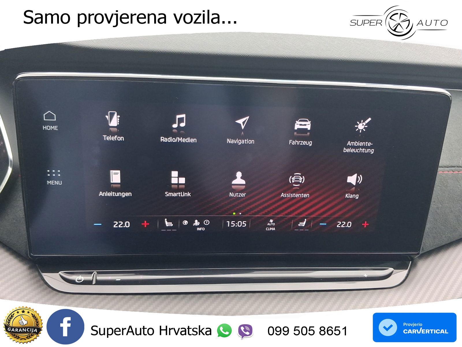 Škoda Octavia Combi RS 2.0 TDI (200 KS) DSG LED+GR SJED+ACC