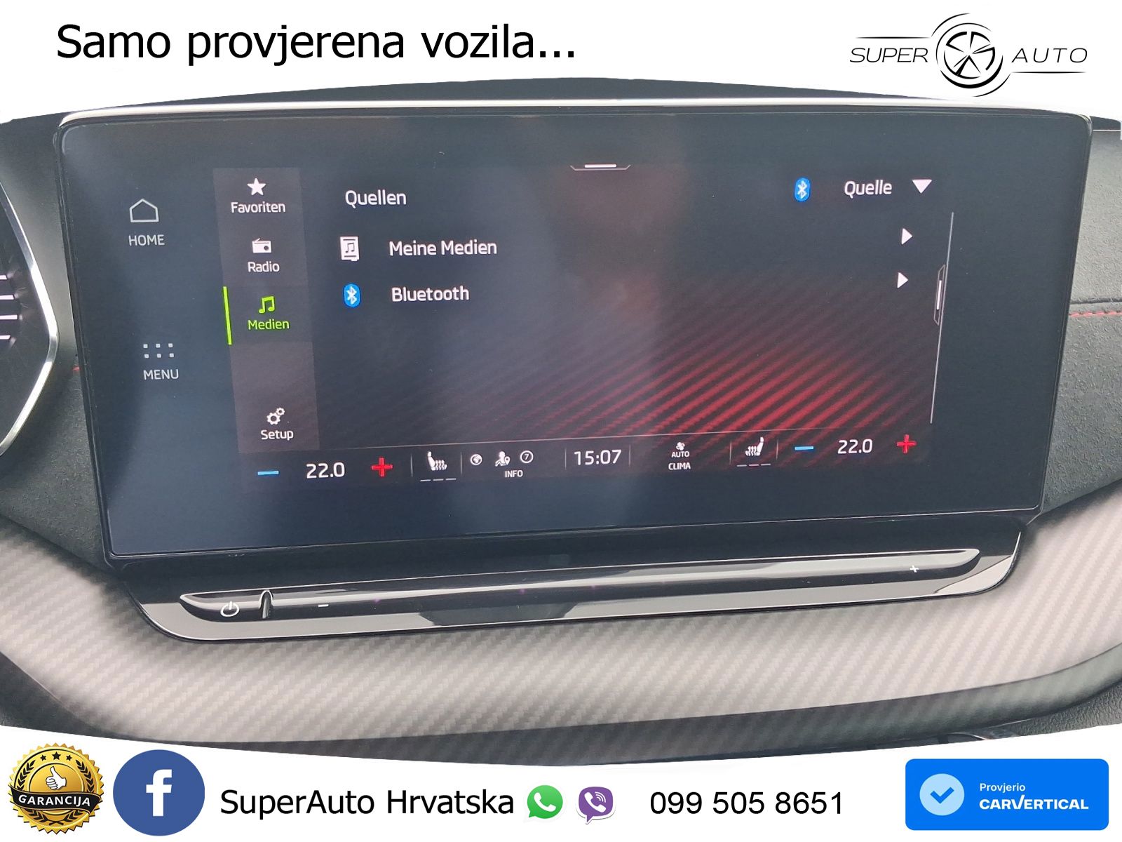 Škoda Octavia Combi RS 2.0 TDI (200 KS) DSG LED+GR SJED+ACC