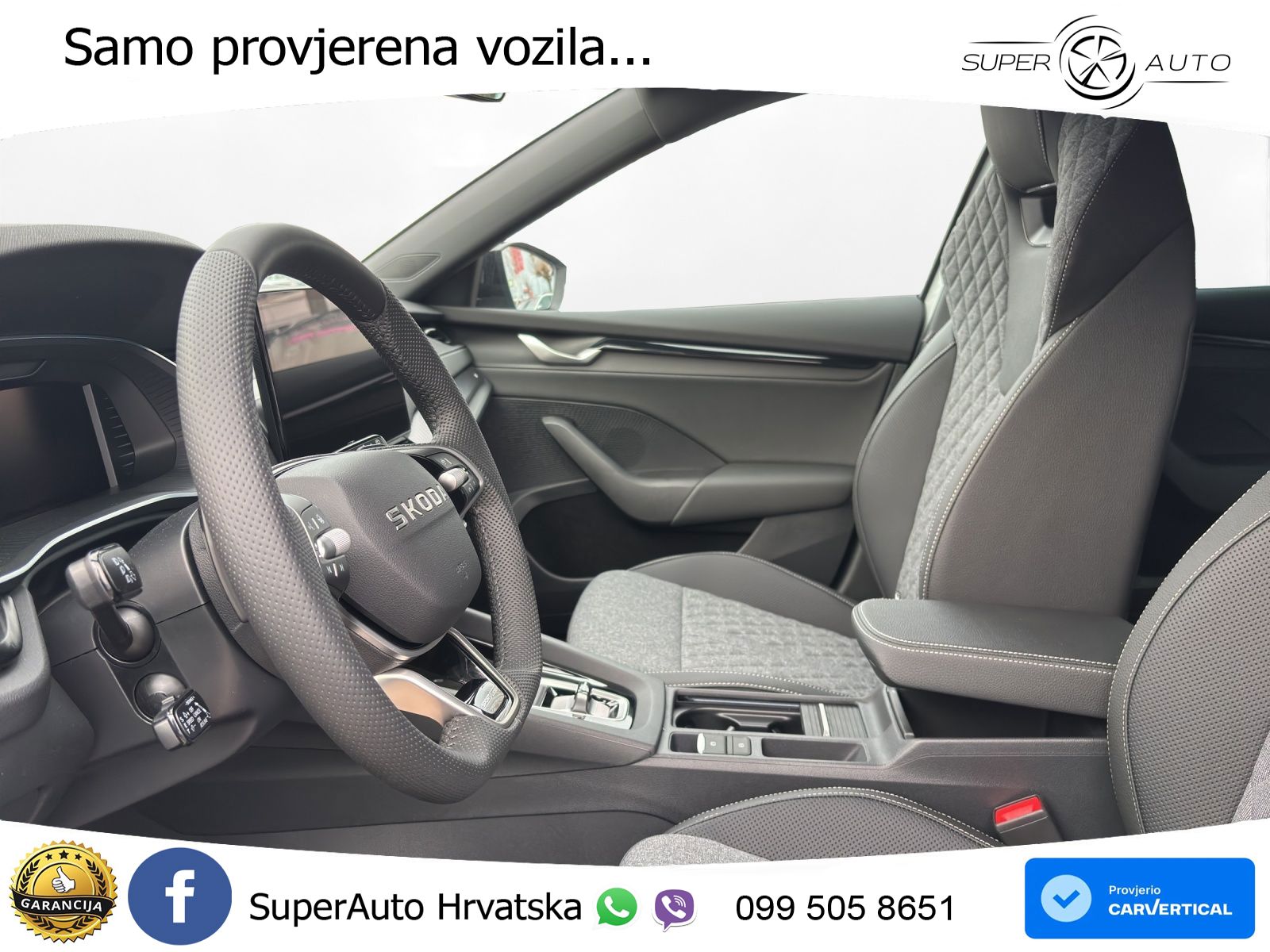 Škoda Octavia Combi 1.5 TSI (150 KS) DSG SportLine MATRIX+GR SJED+KAM