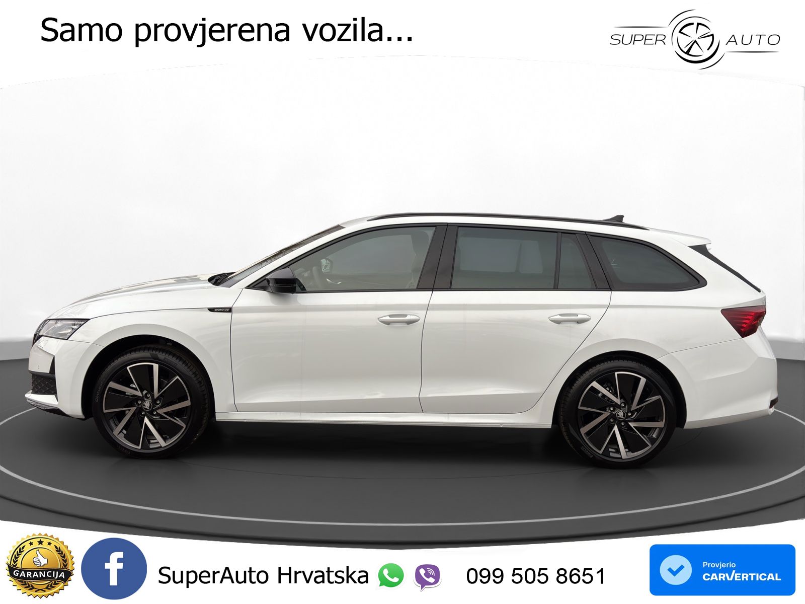 Škoda Octavia Combi 1.5 TSI (150 KS) DSG SportLine MATRIX+GR SJED+KAM
