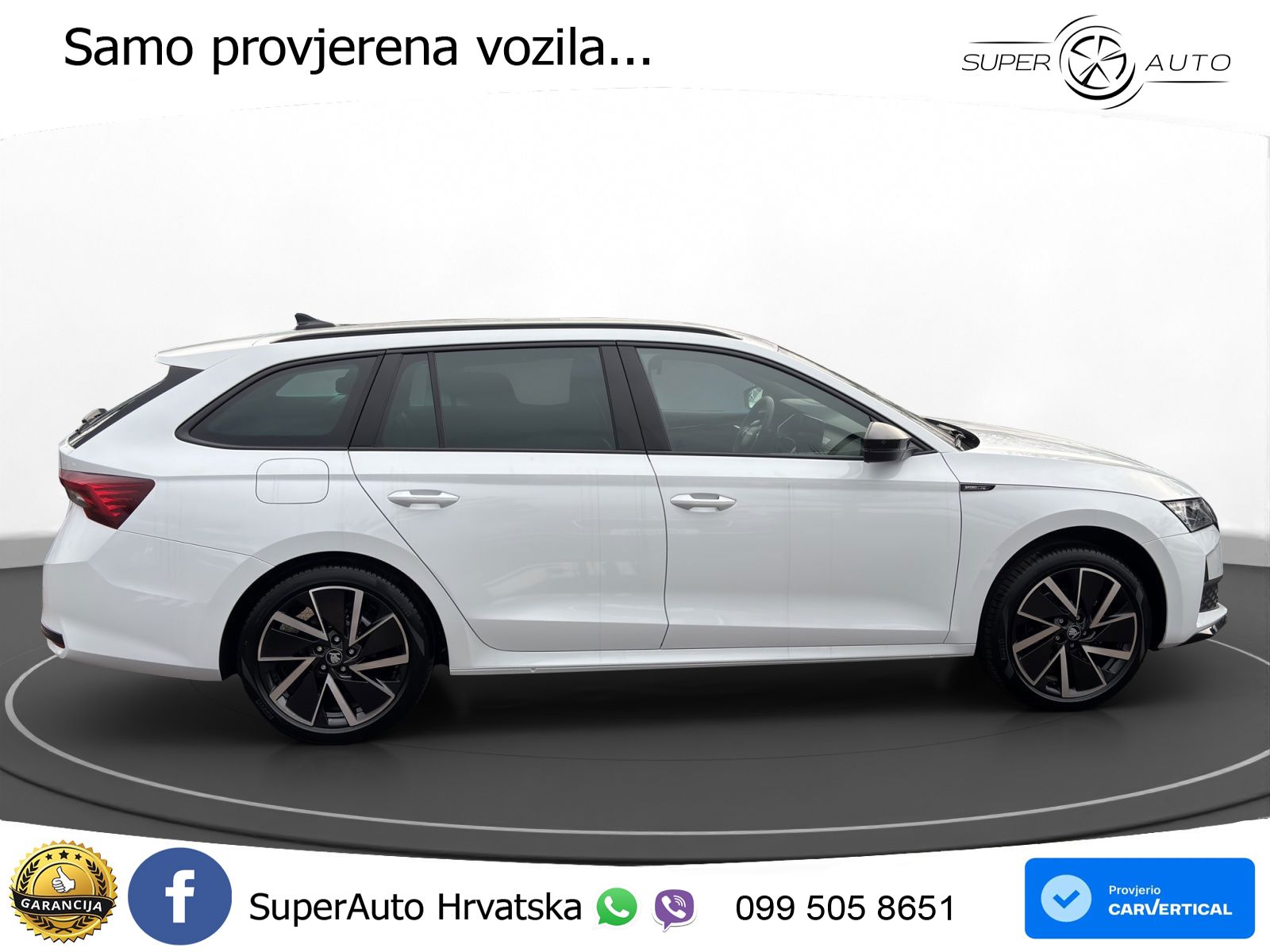 Škoda Octavia Combi 1.5 TSI (150 KS) DSG SportLine MATRIX+GR SJED+KAM