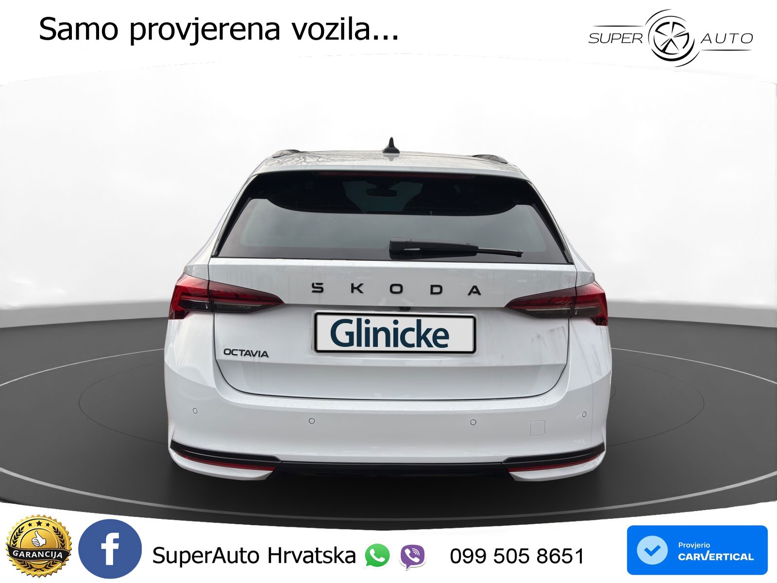 Škoda Octavia Combi 1.5 TSI (150 KS) DSG SportLine MATRIX+GR SJED+KAM
