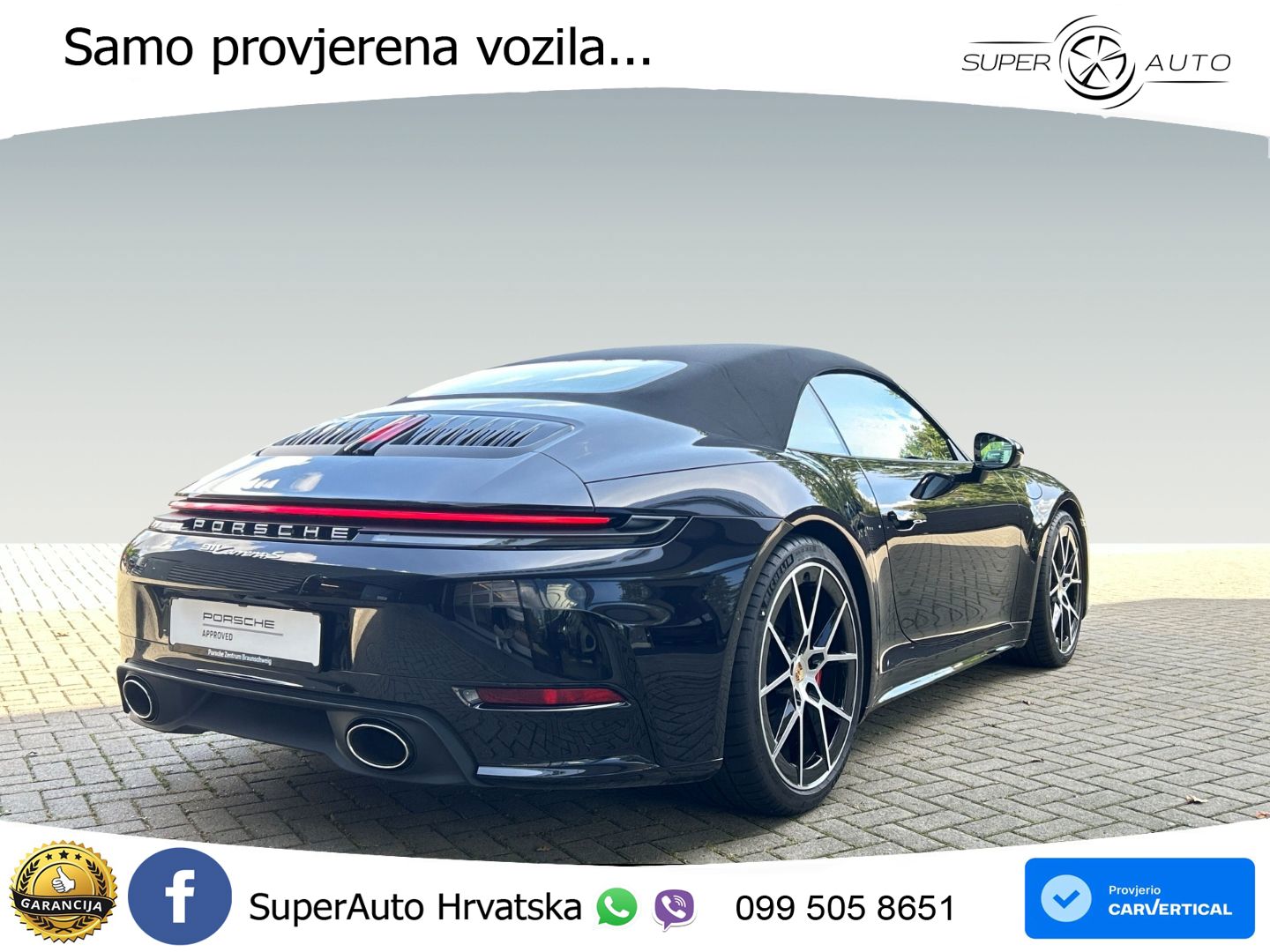 Porsche 911 Carrera GTS Cabriolet 3.0 (480 KS) PDK