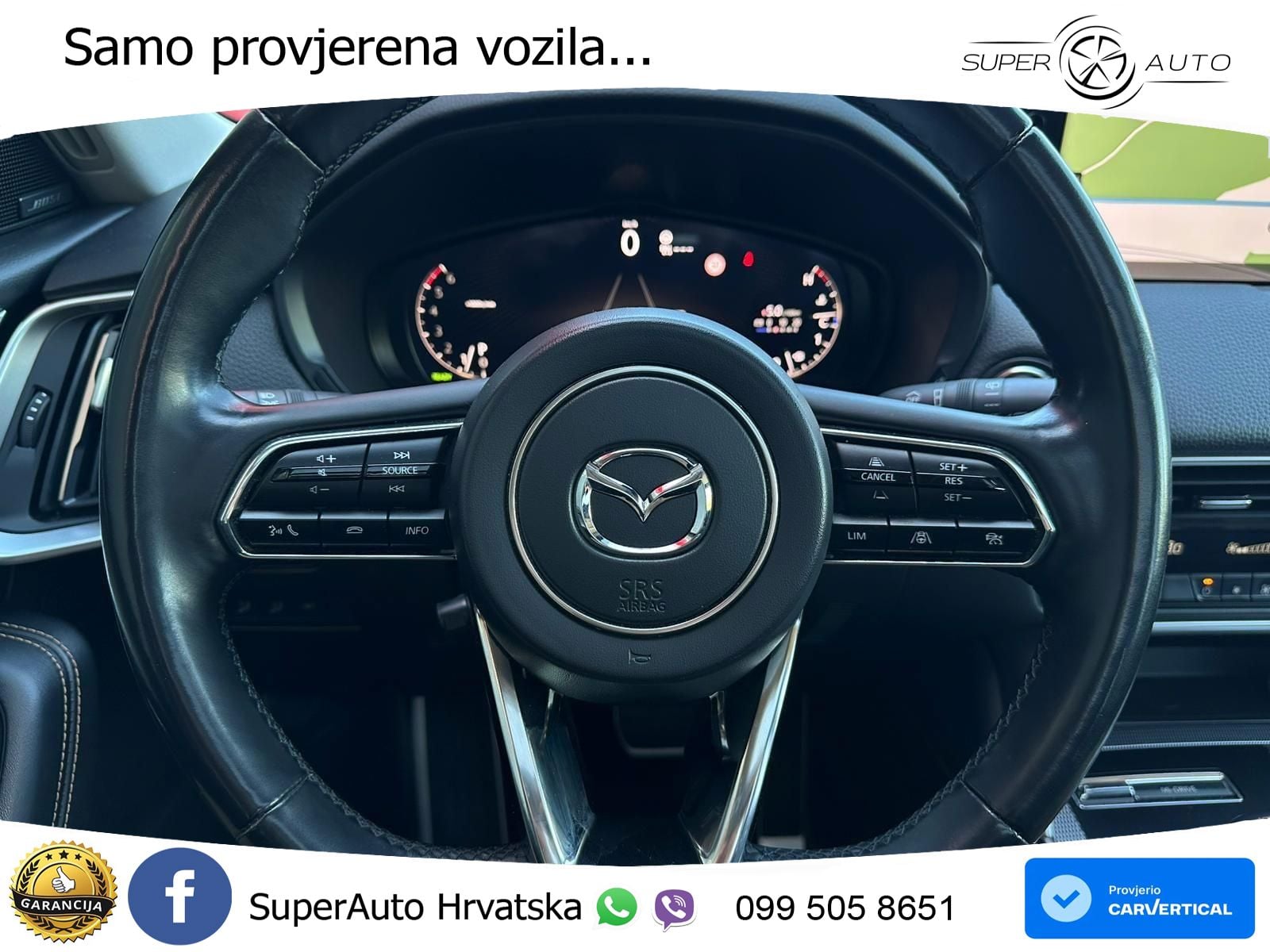 Mazda CX-60 3.3 e-Skyactiv D (254 KS) AWD Automatic LED+GR SJED+ACC