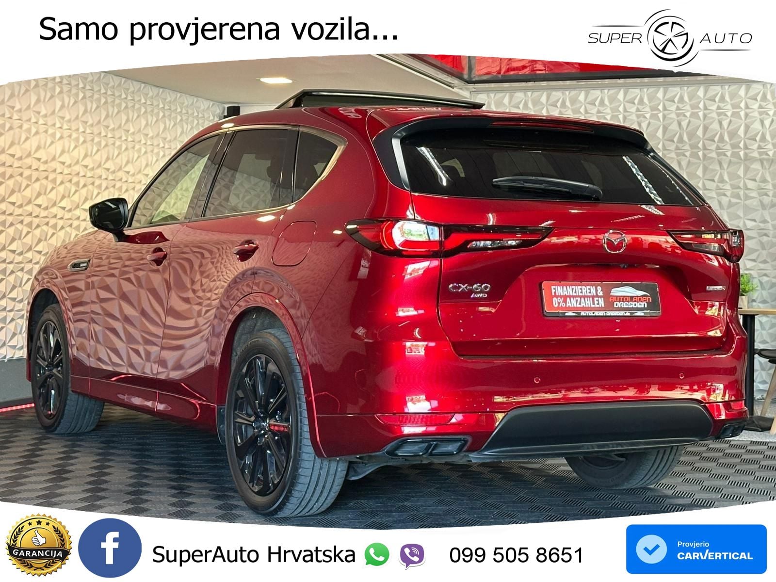 Mazda CX-60 3.3 e-Skyactiv D (254 KS) AWD Automatic LED+GR SJED+ACC