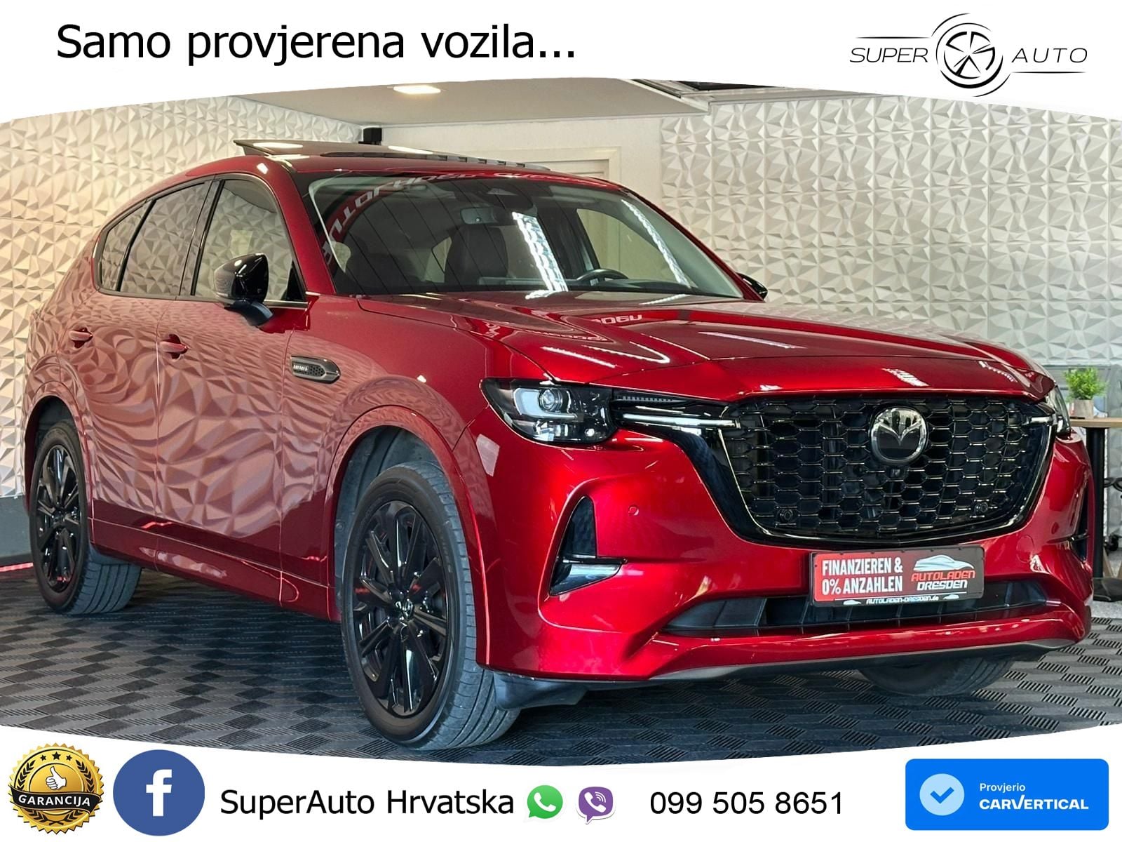 Mazda CX-60 3.3 e-Skyactiv D (254 KS) AWD Automatic LED+GR SJED+ACC