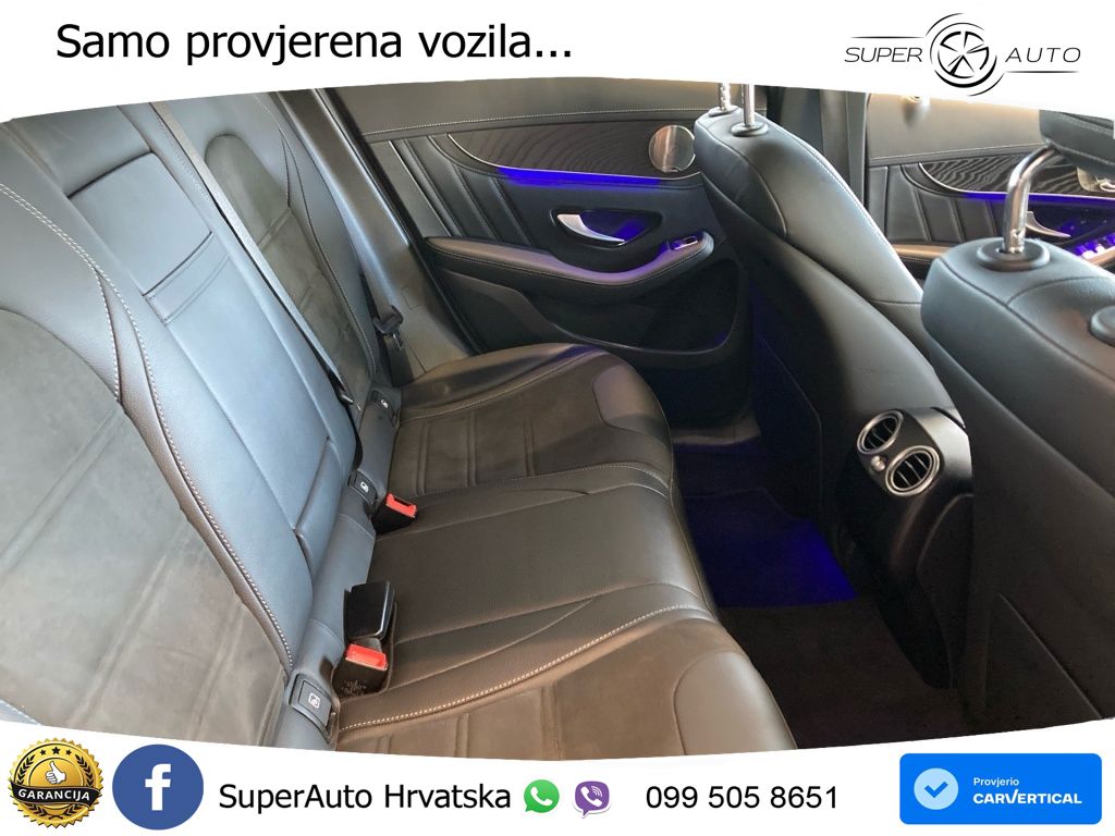 Mercedes AMG GLC 63 S V8 (510 KS) 4MATIC+ MCT ZRAČNI+ACC+GR SJED+360