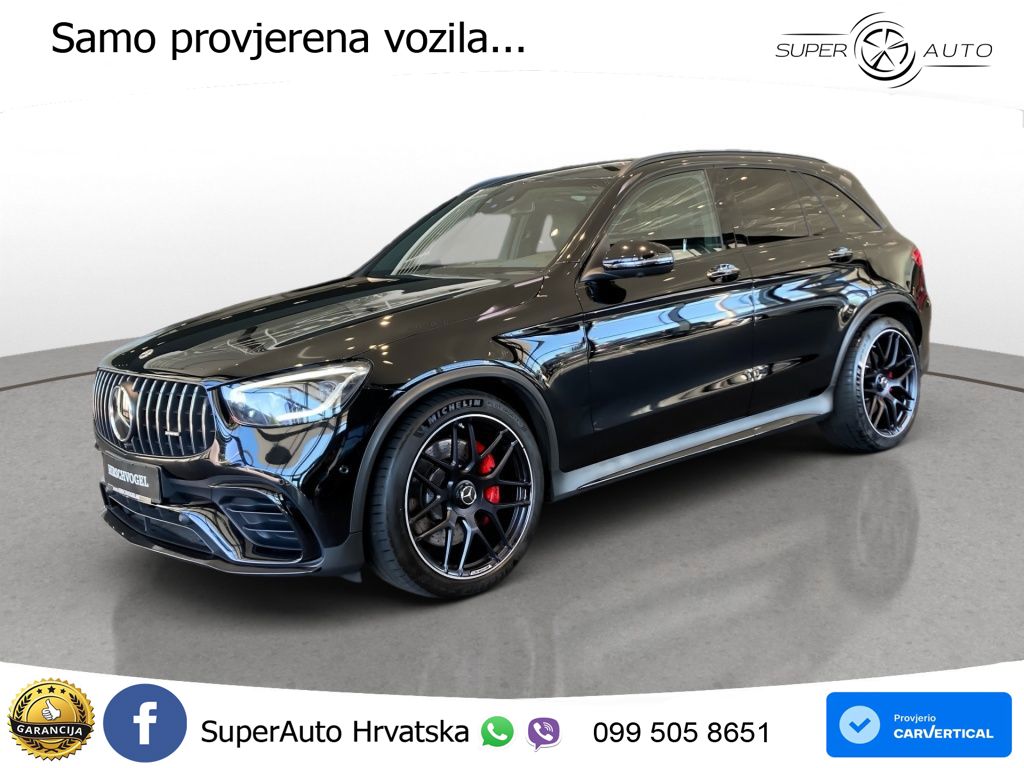Mercedes AMG GLC 63 S V8 (510 KS) 4MATIC+ MCT ZRAČNI+ACC+GR SJED+360