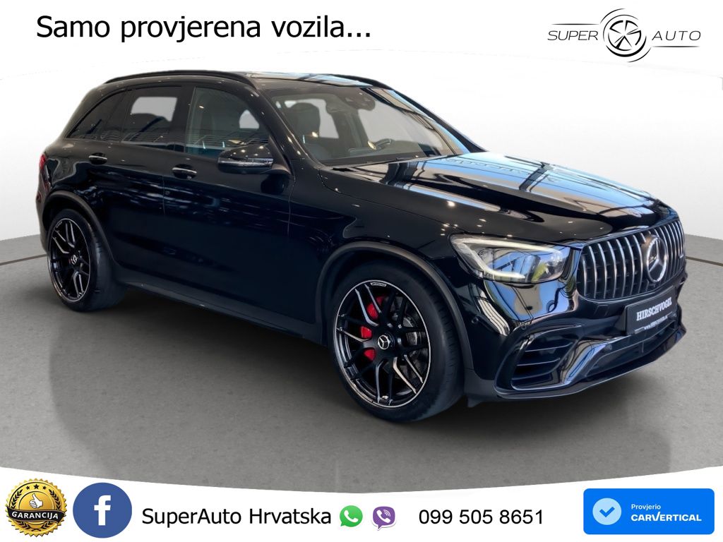 Mercedes AMG GLC 63 S V8 (510 KS) 4MATIC+ MCT ZRAČNI+ACC+GR SJED+360
