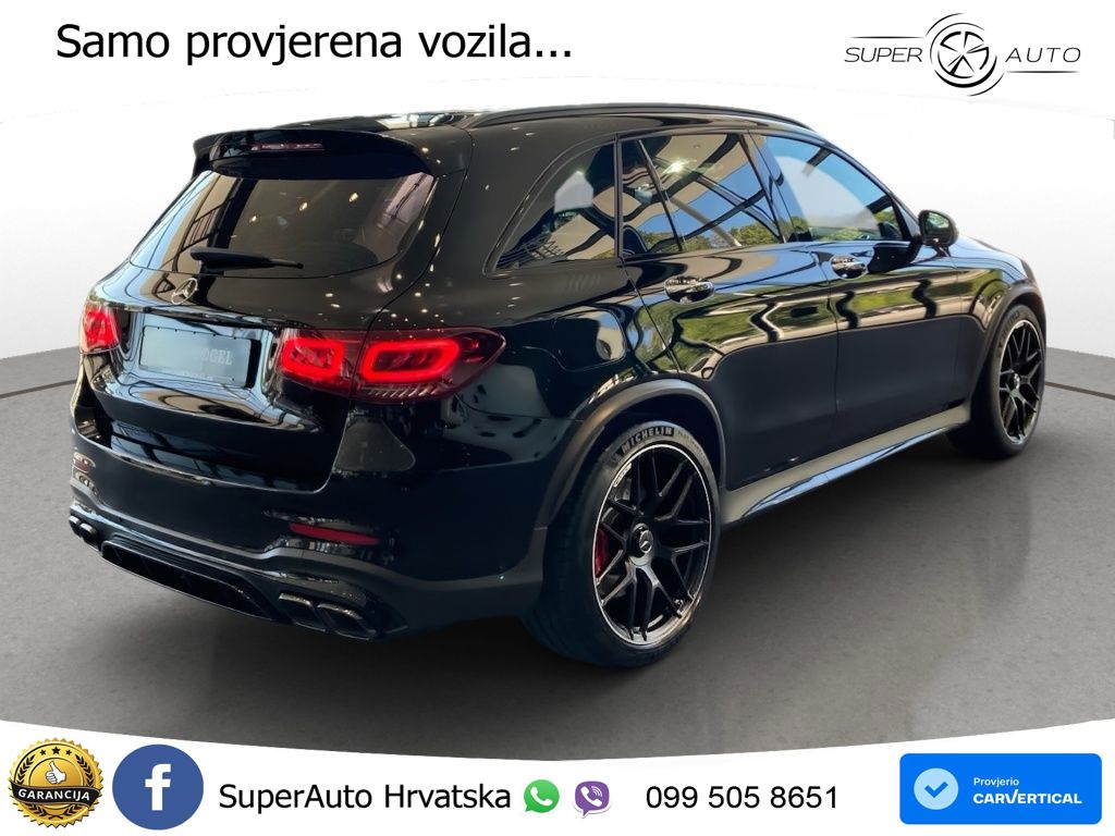 Mercedes AMG GLC 63 S V8 (510 KS) 4MATIC+ MCT ZRAČNI+ACC+GR SJED+360
