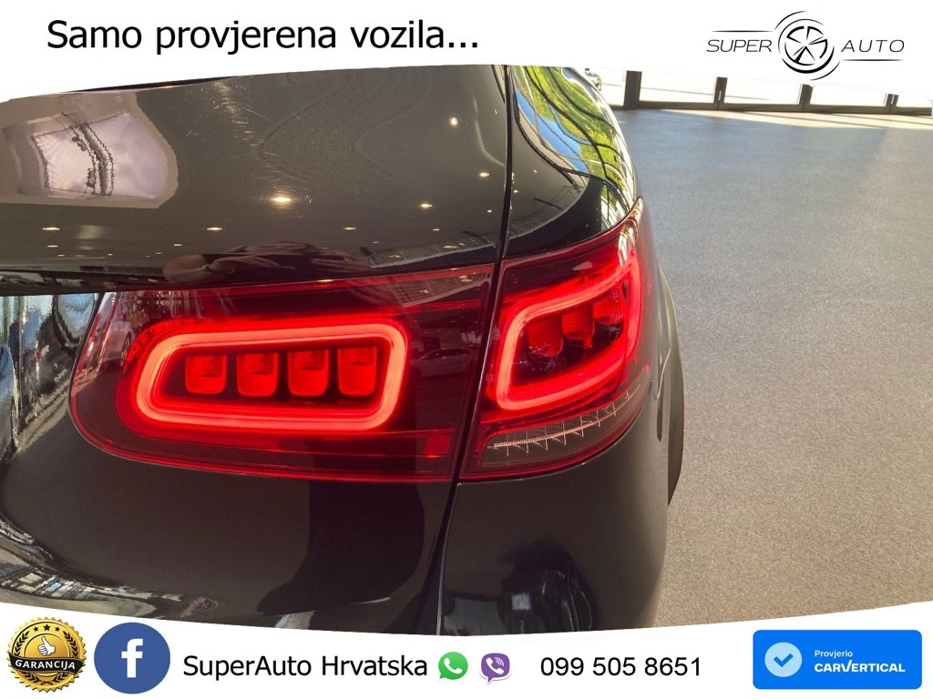 Mercedes AMG GLC 63 S V8 (510 KS) 4MATIC+ MCT ZRAČNI+ACC+GR SJED+360