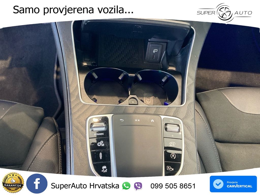 Mercedes AMG GLC 63 S V8 (510 KS) 4MATIC+ MCT ZRAČNI+ACC+GR SJED+360