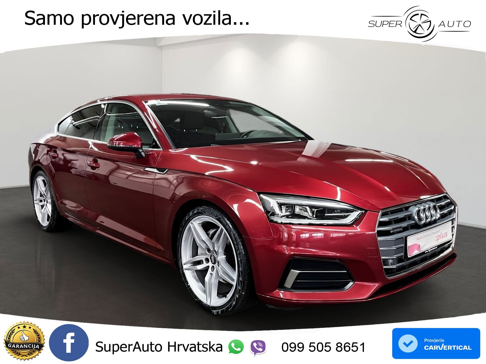 Audi A5 Sportback 40 TDI (190 KS) quattro ultra S tronic