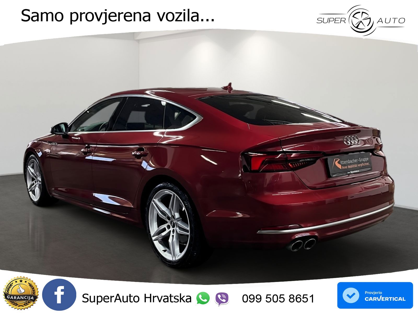 Audi A5 Sportback 40 TDI (190 KS) quattro ultra S tronic