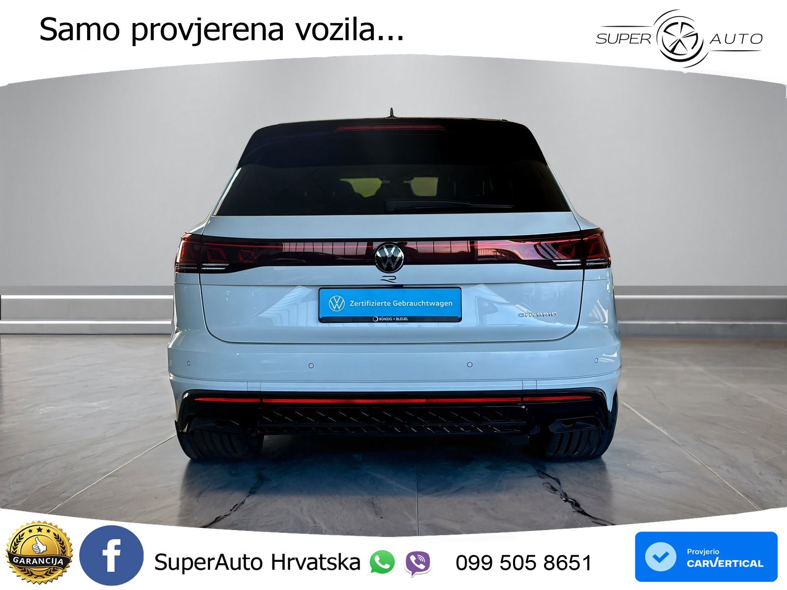 Volkswagen Touareg R 3.0 V6 TFSI (462 KS) 4MOTION Tiptronic ZRAČNI+ACC+4xGR SJED+KAM