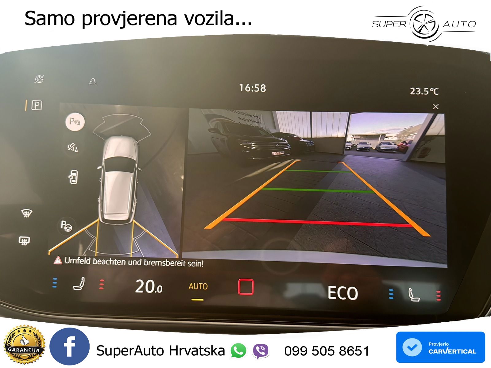 Volkswagen Touareg R 3.0 V6 TFSI (462 KS) 4MOTION Tiptronic ZRAČNI+ACC+4xGR SJED+KAM