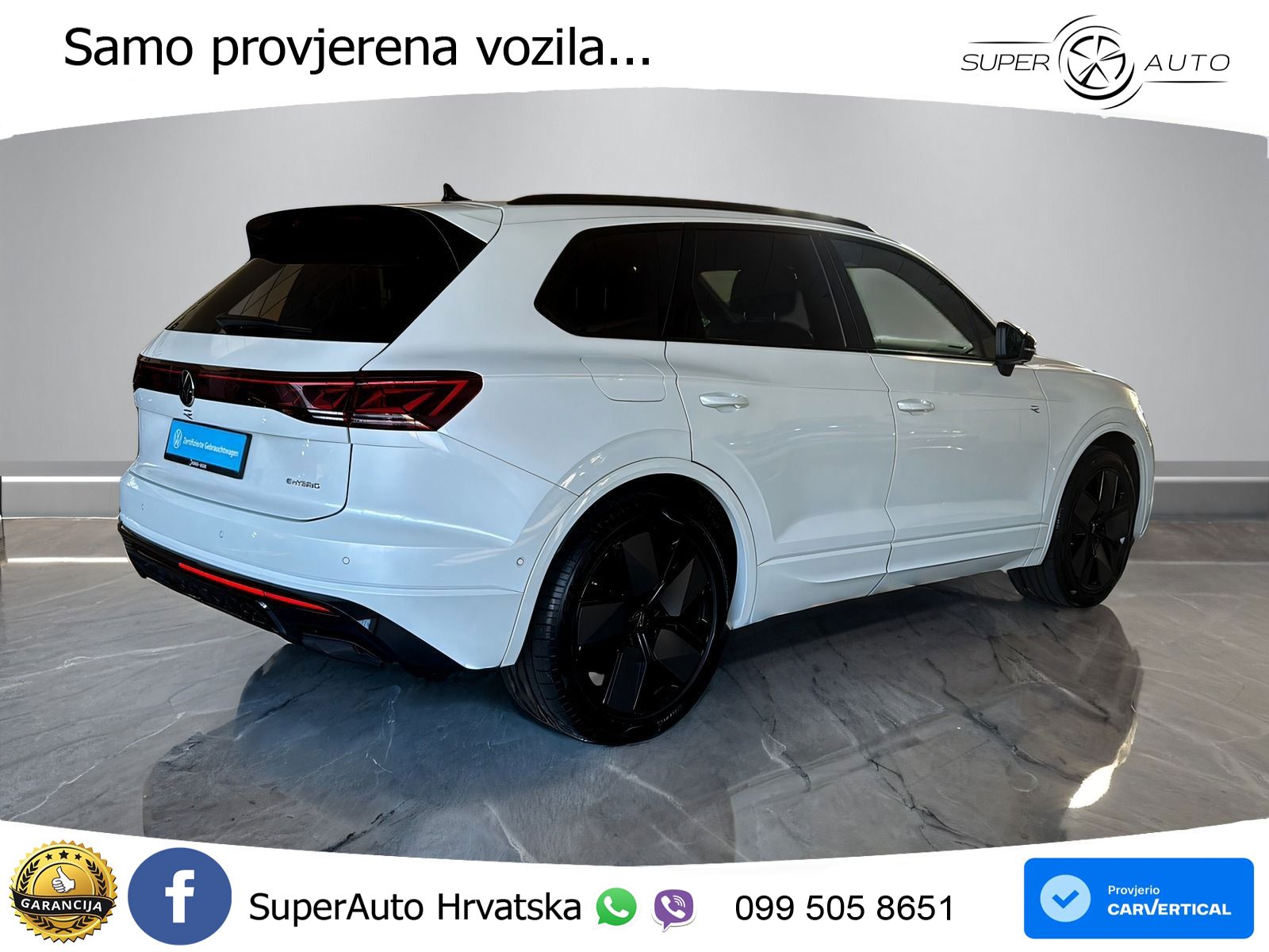 Volkswagen Touareg R 3.0 V6 TFSI (462 KS) 4MOTION Tiptronic ZRAČNI+ACC+4xGR SJED+KAM