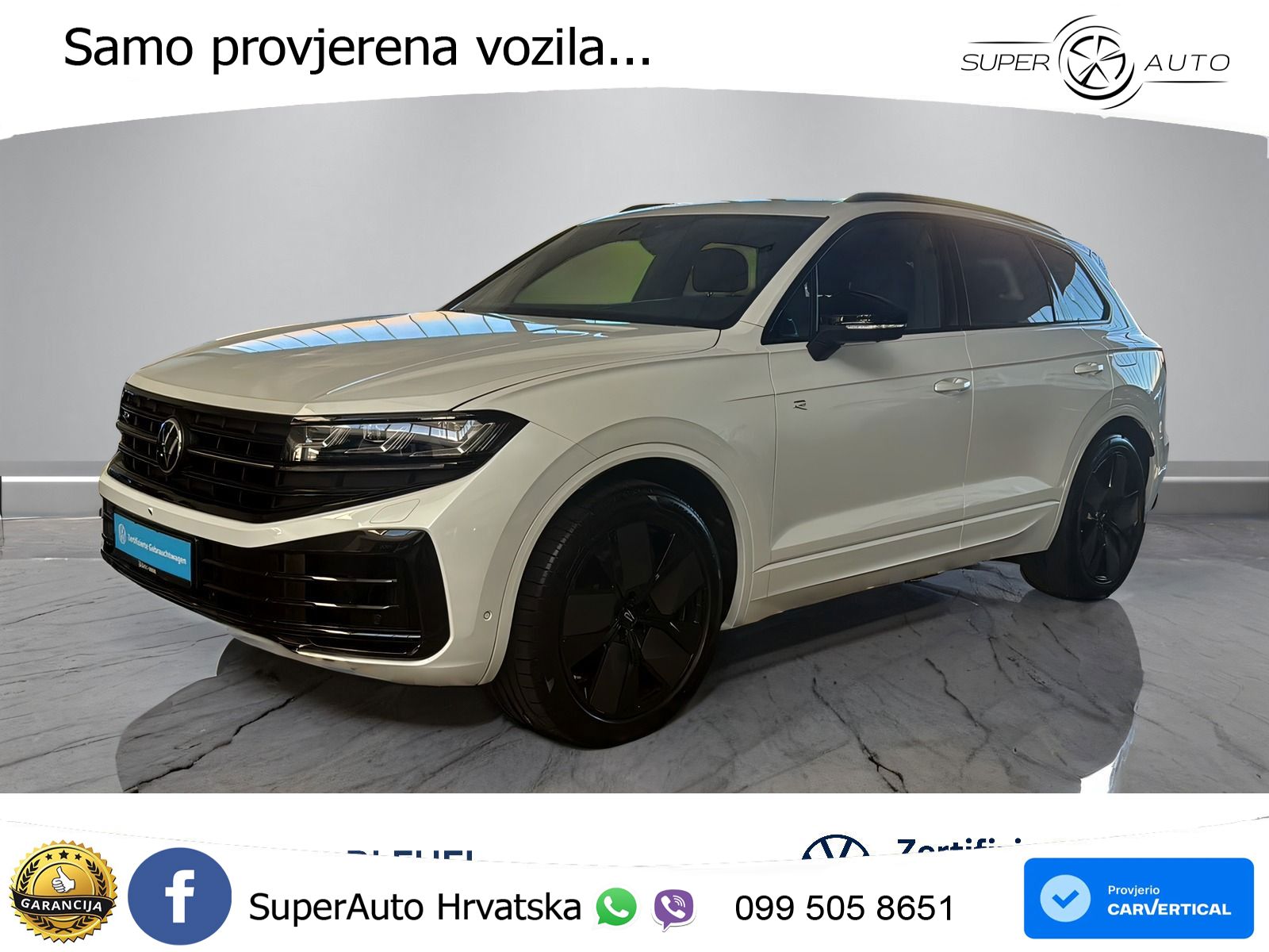 Volkswagen Touareg R 3.0 V6 TFSI (462 KS) 4MOTION Tiptronic ZRAČNI+ACC+4xGR SJED+KAM