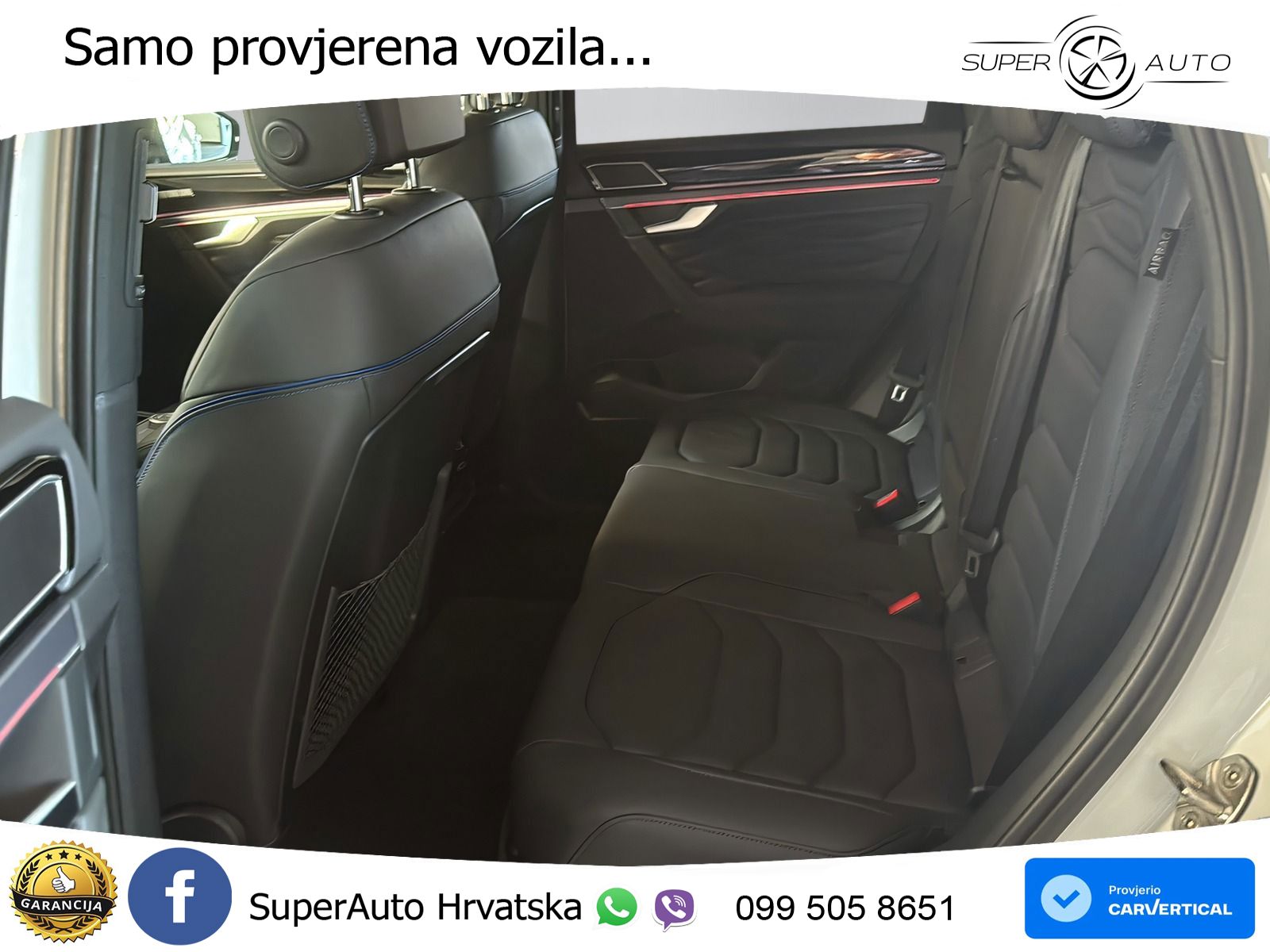 Volkswagen Touareg R 3.0 V6 TFSI (462 KS) 4MOTION Tiptronic ZRAČNI+ACC+4xGR SJED+KAM