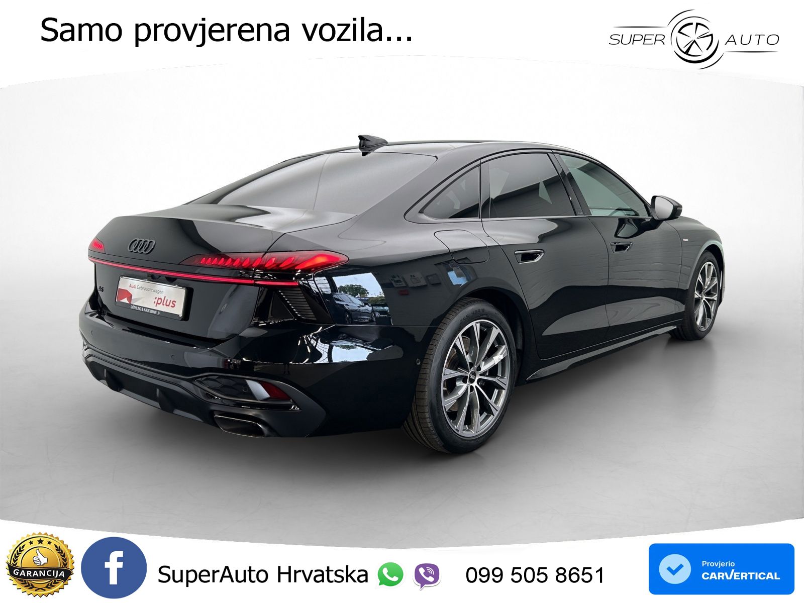 Audi A6 2.0 TFSI (204 KS) S tronic S line LED+GR SJED+ACC