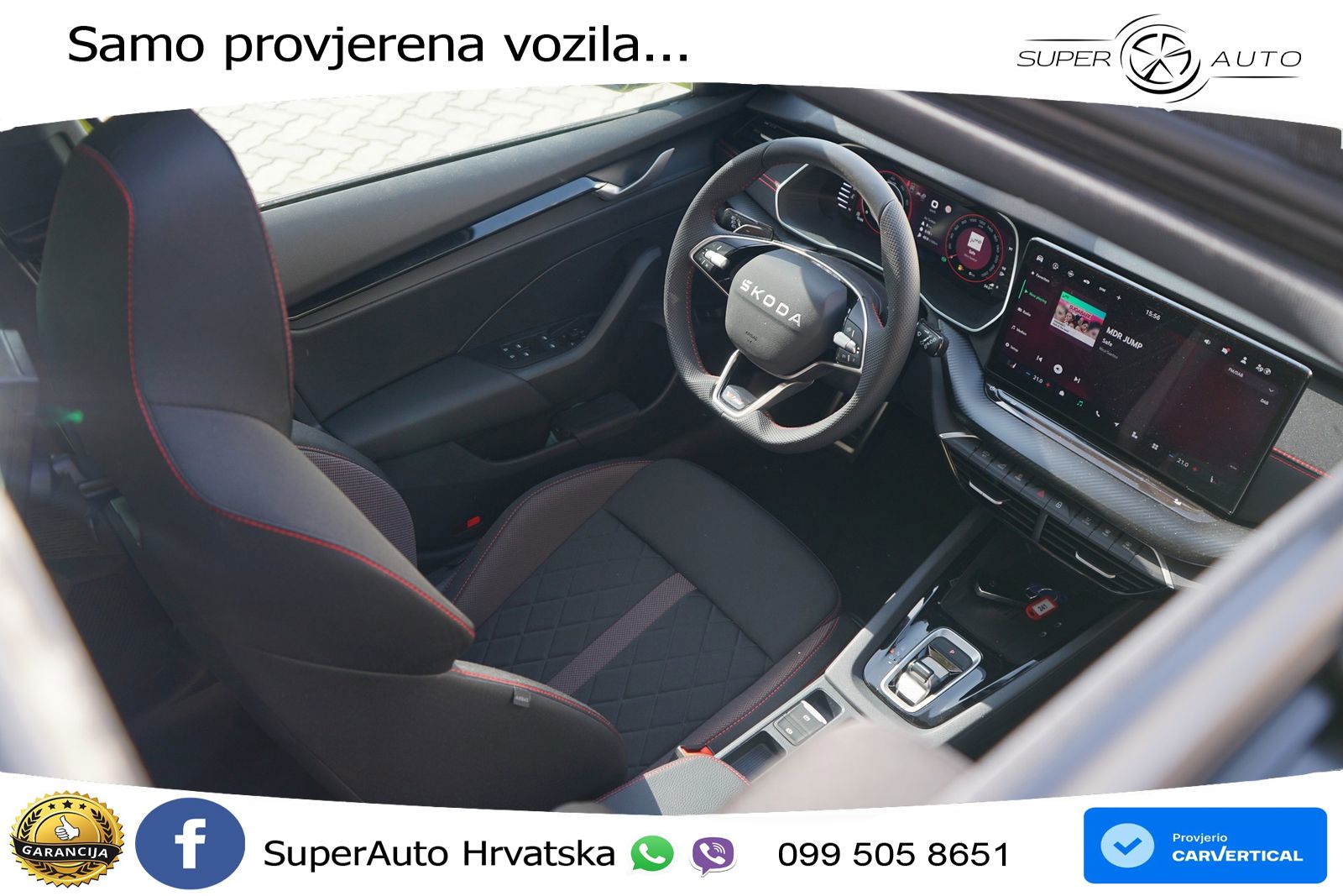 Škoda Octavia Combi RS 2.0 TSI (265 KS) DSG LED+GR SJED+ACC