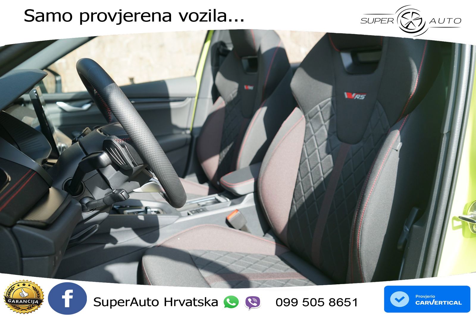 Škoda Octavia Combi RS 2.0 TSI (265 KS) DSG LED+GR SJED+ACC