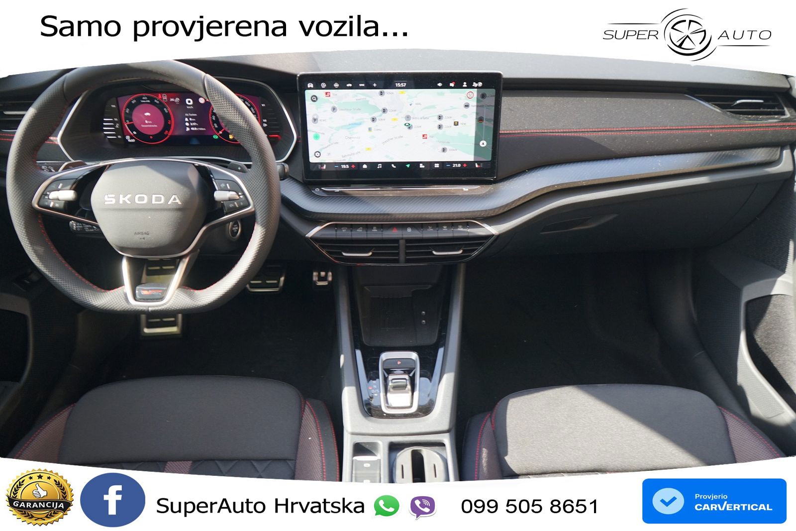Škoda Octavia Combi RS 2.0 TSI (265 KS) DSG LED+GR SJED+ACC