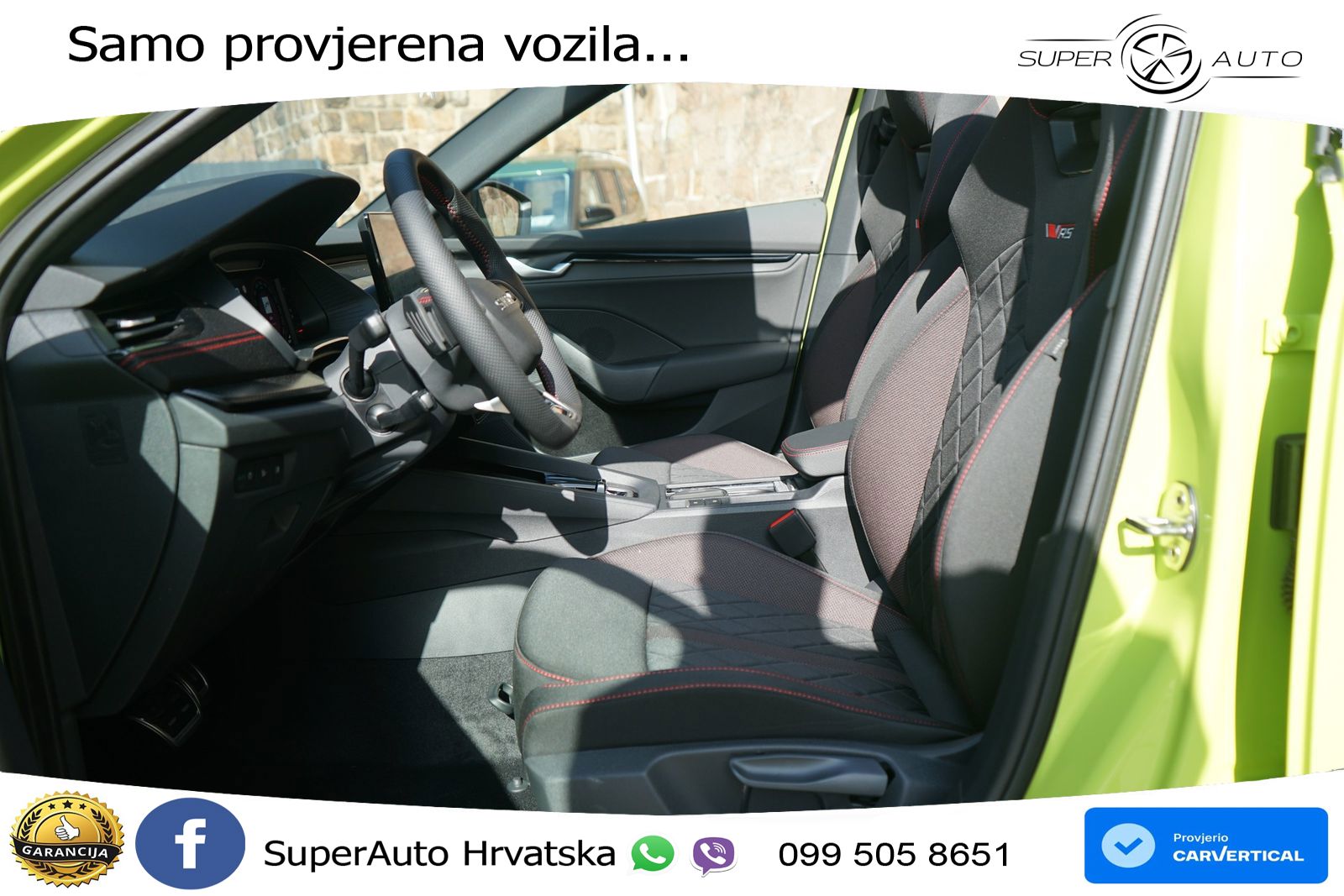 Škoda Octavia Combi RS 2.0 TSI (265 KS) DSG LED+GR SJED+ACC