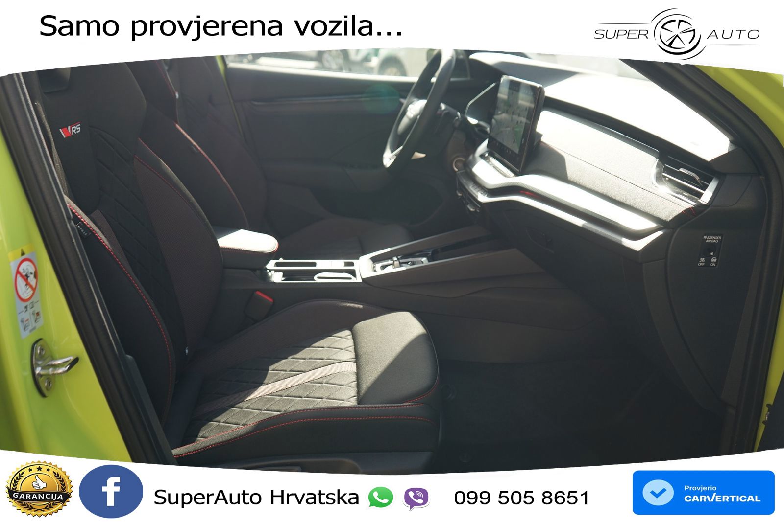 Škoda Octavia Combi RS 2.0 TSI (265 KS) DSG LED+GR SJED+ACC