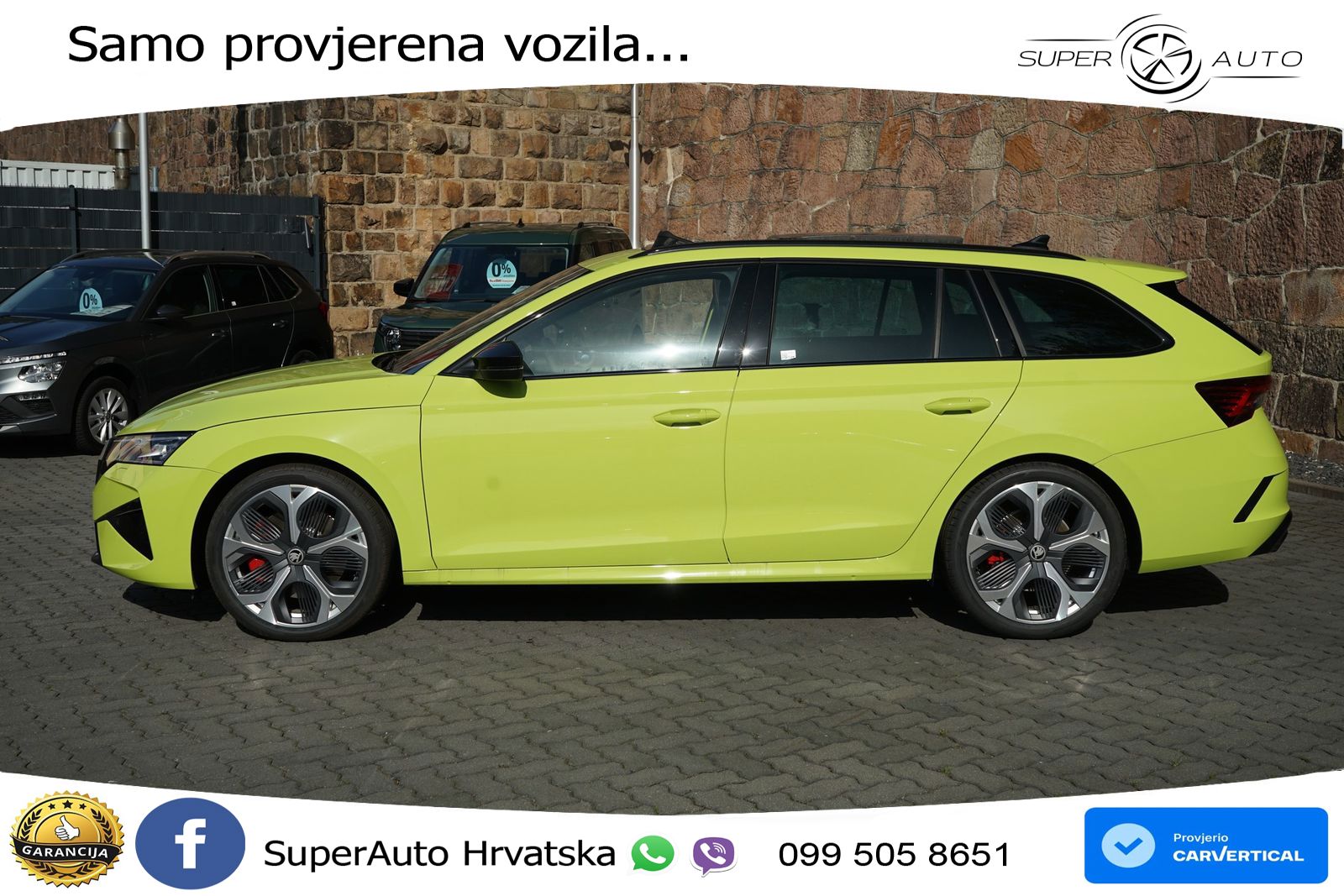 Škoda Octavia Combi RS 2.0 TSI (265 KS) DSG LED+GR SJED+ACC