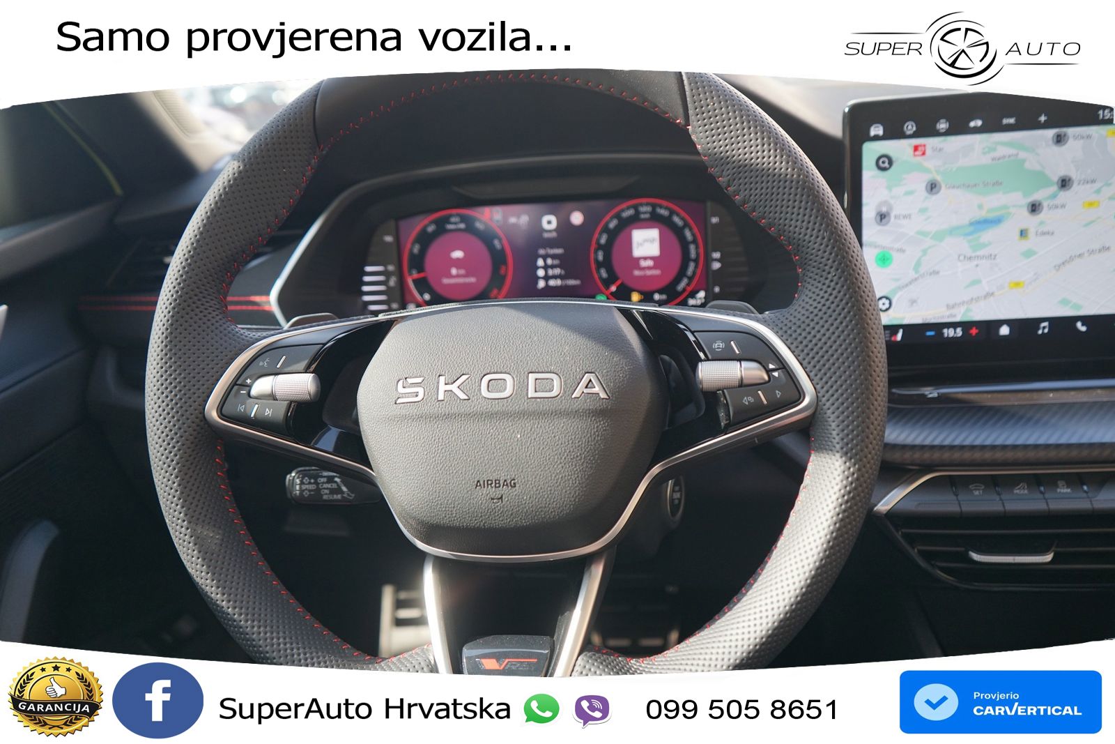 Škoda Octavia Combi RS 2.0 TSI (265 KS) DSG LED+GR SJED+ACC