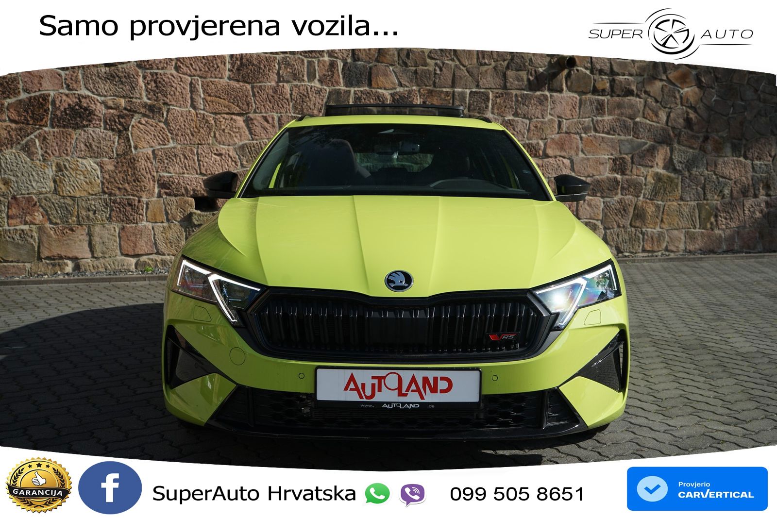 Škoda Octavia Combi RS 2.0 TSI (265 KS) DSG LED+GR SJED+ACC