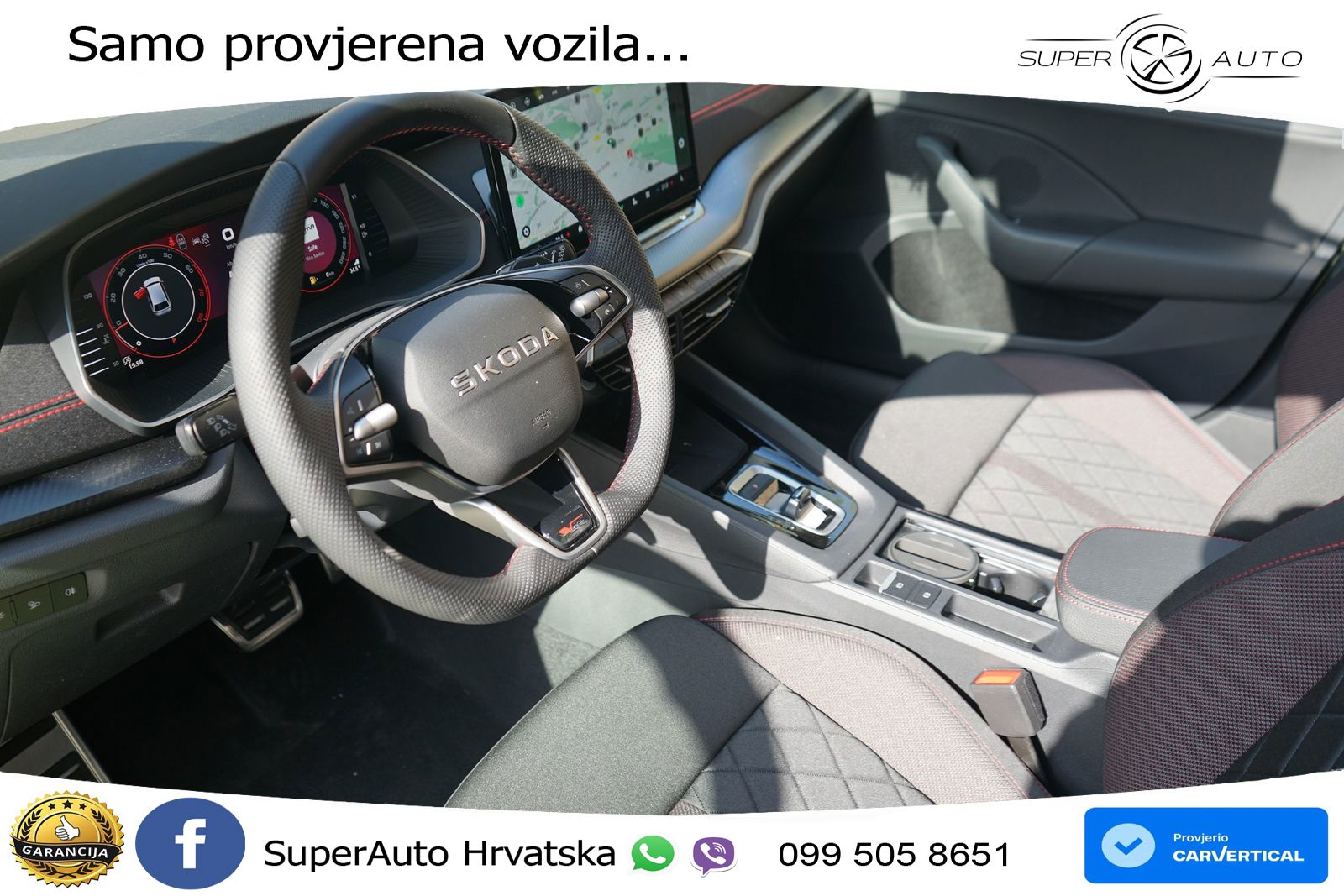 Škoda Octavia Combi RS 2.0 TSI (265 KS) DSG LED+GR SJED+ACC