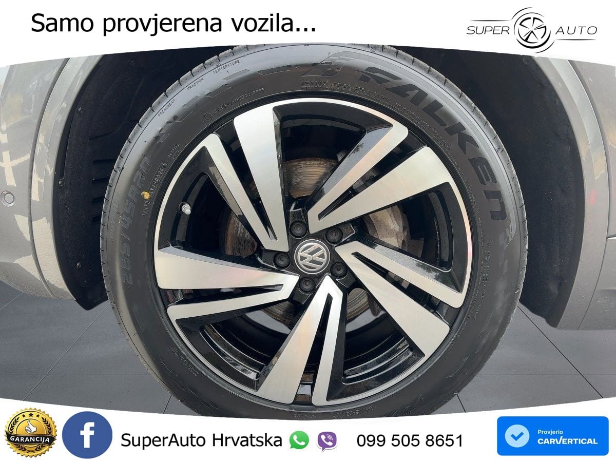 Volkswagen Touareg 3.0 V6 TDI (286 KS) 4MOTION Tiptronic R-Line ZRAČNI+ACC+GR SJED+KAM