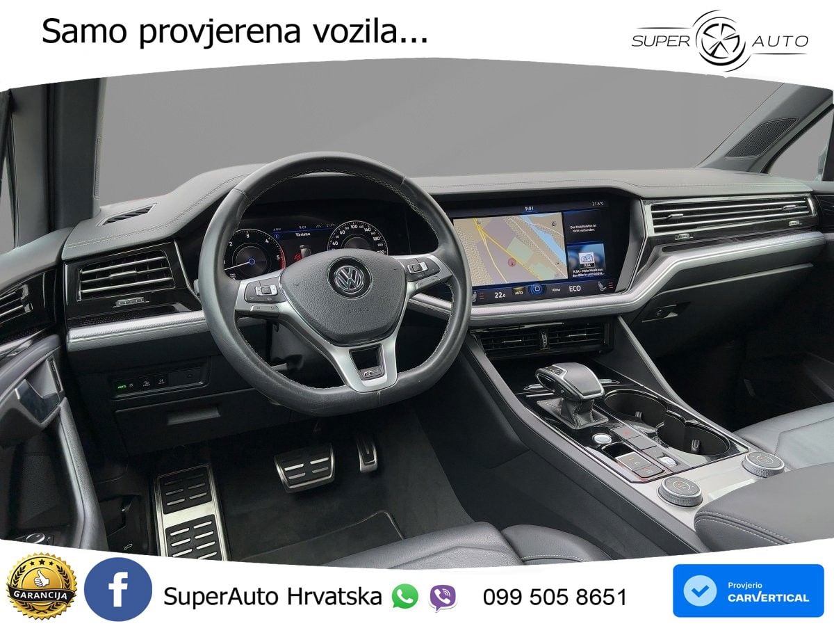 Volkswagen Touareg 3.0 V6 TDI (286 KS) 4MOTION Tiptronic R-Line ZRAČNI+ACC+GR SJED+KAM