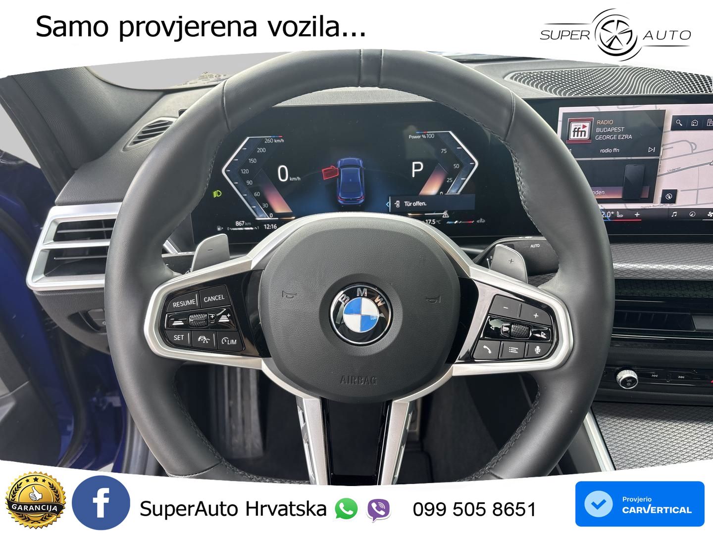 BMW 320i (184 KS) xDrive Steptronic M Sport LED+GR SJED+ACC