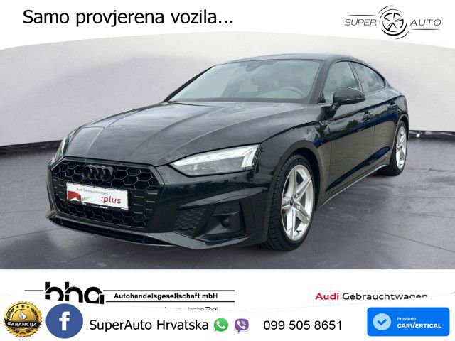 Audi A5 Sportback 40 TDI (204 KS) S tronic S line MATRIX+GR SJED+KAM